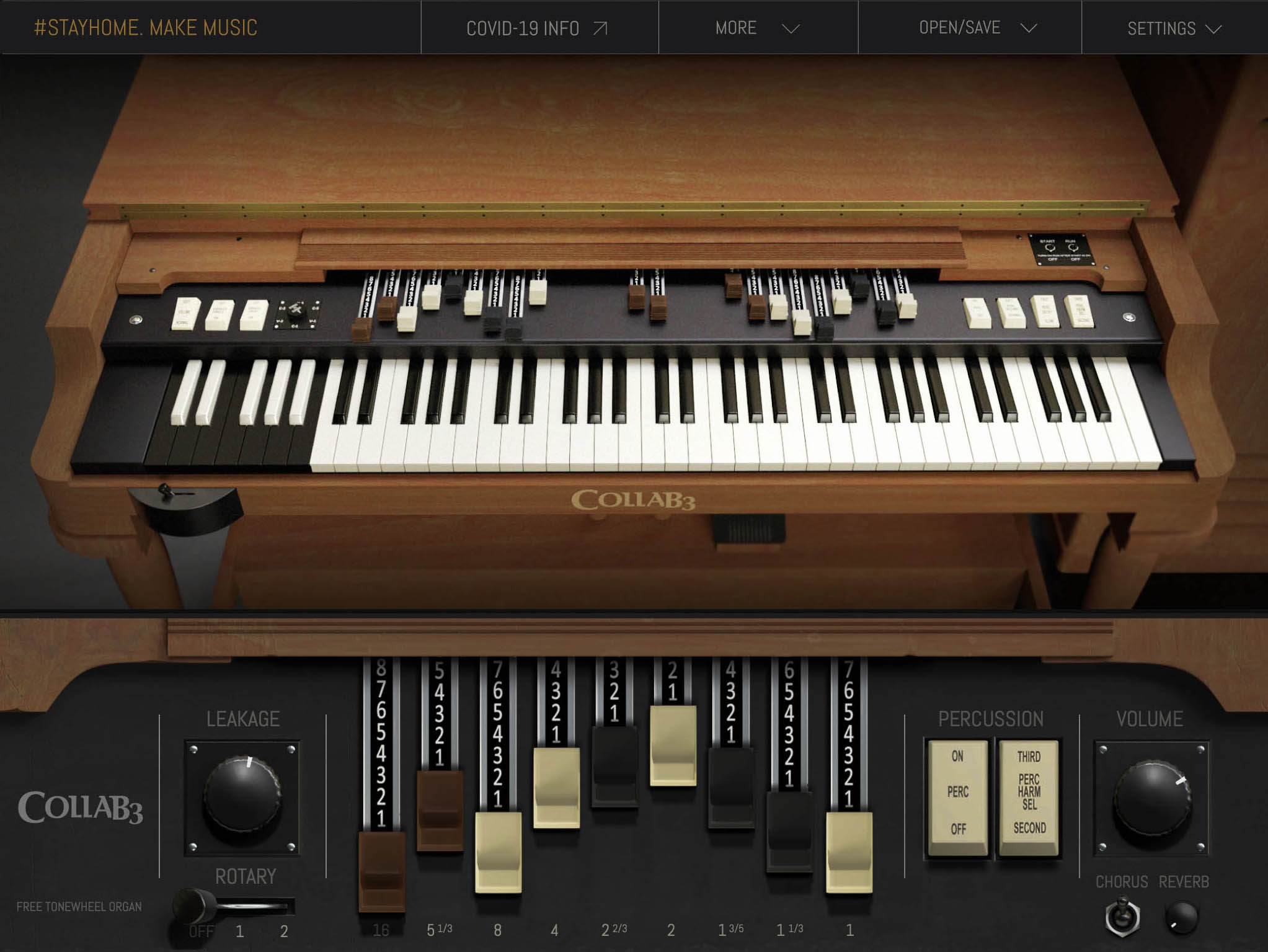 CollaB3. Free Vintage Tonewheel Organ | Sampleson